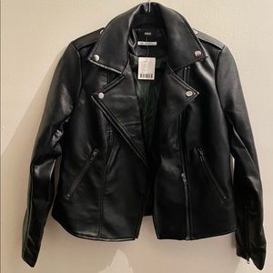 NWT Urban Outfitters black moto jacket SMALL